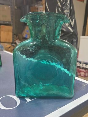 Blenko Cerulean Water Bottle